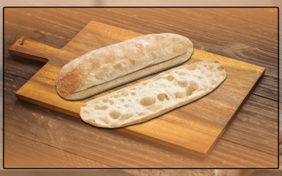 Pão Levain Sanduiche Cristal 18cm, 28x65g