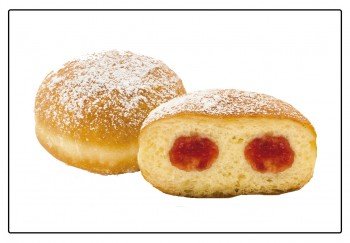 Donuts de Framboesa 44x70g