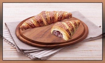 Croissant Recheado de Framboesa, 60x85g