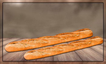 Baguette Tradição 57cm, 30x280g